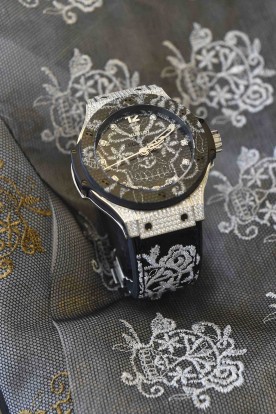 Big Bang Broderie Steel Diamonds